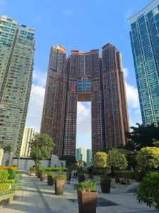 Rascacielos en Hong Kong - Viajando al Cuadrado