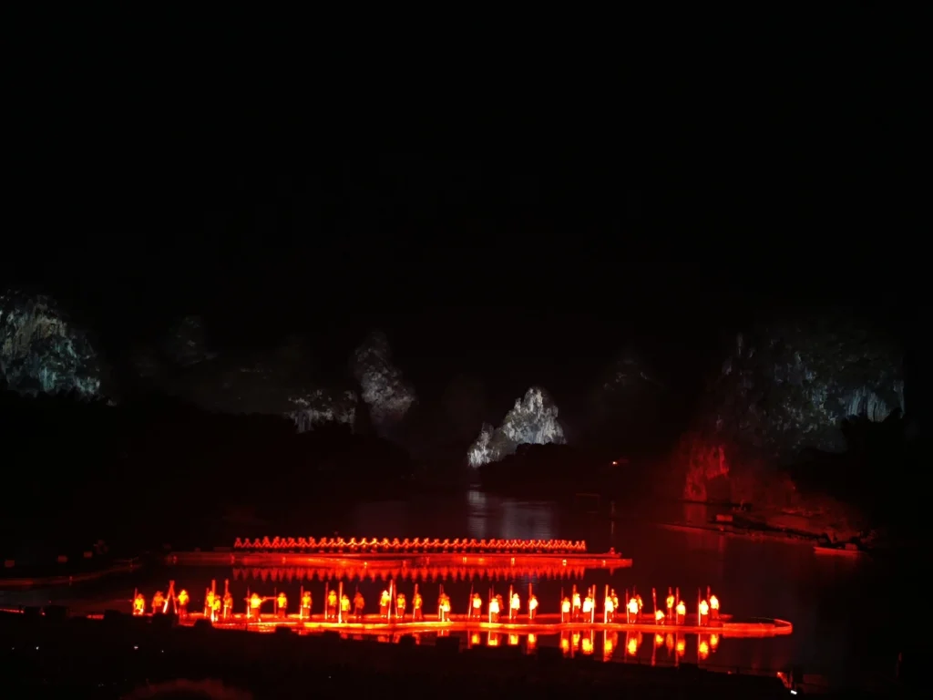 Impression Liusanjie Show en Yangshuo (China)