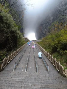 Consejos para viajar a China, imagen de la puerta del cielo