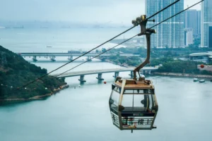 Teleférico de Lantau - Viajando al Cuadrado