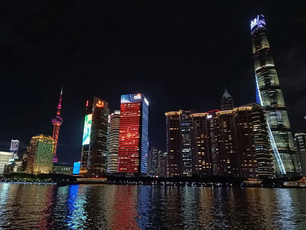 Edificios de The Bund en Shanghai