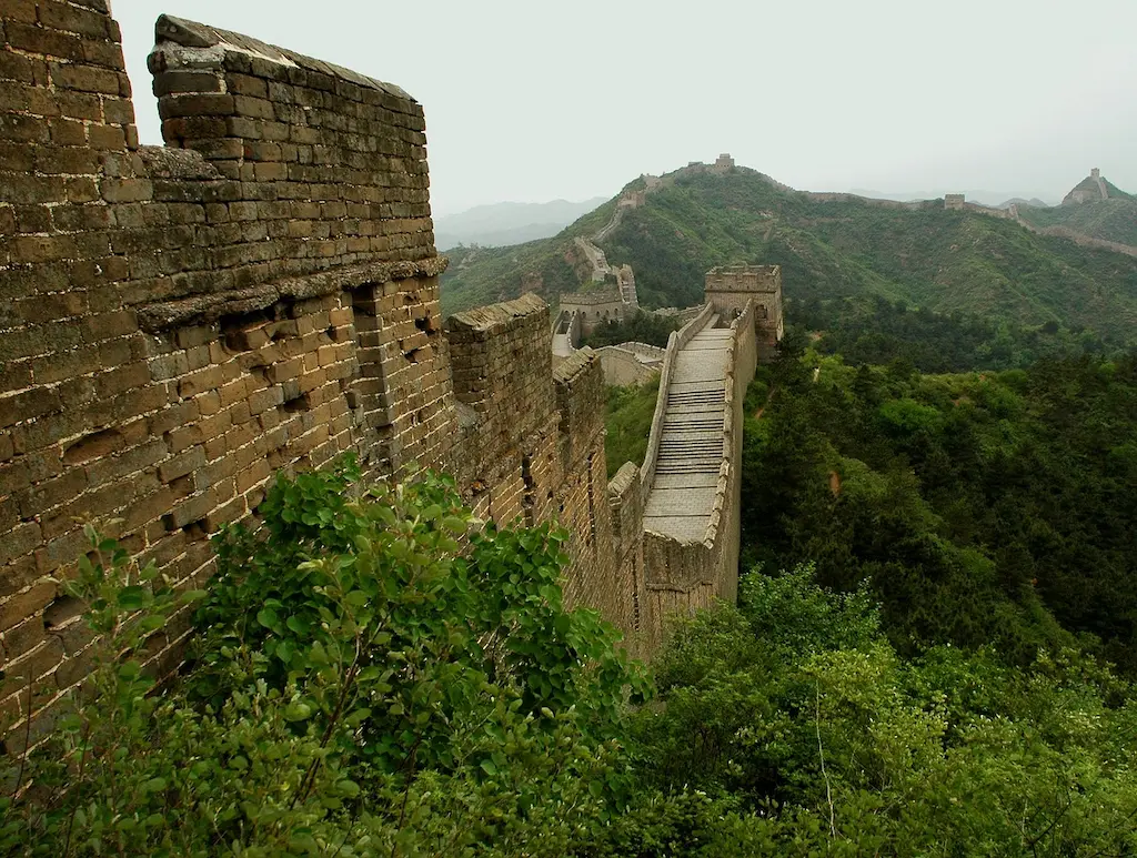 Muralla China en Jinshanling