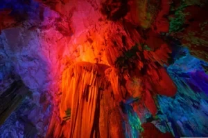 Reed Flute Cave en Guilin