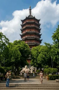 Vistas de la Pagoda Beisi